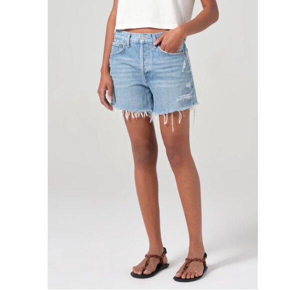 AGOLDE Parker Long Short in Swapmeet | Size 26 - Picture 3 of 10